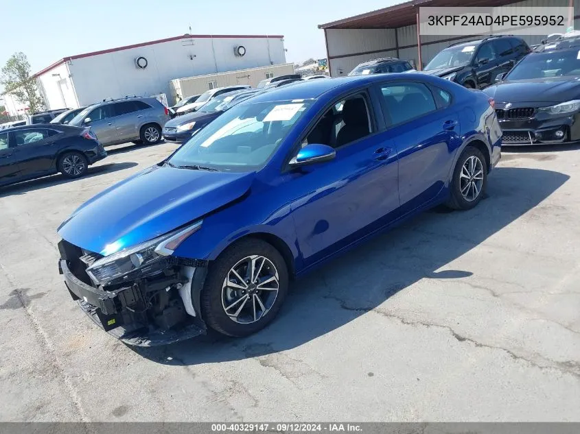 3KPF24AD4PE595952 2023 Kia Forte Lx/Lxs