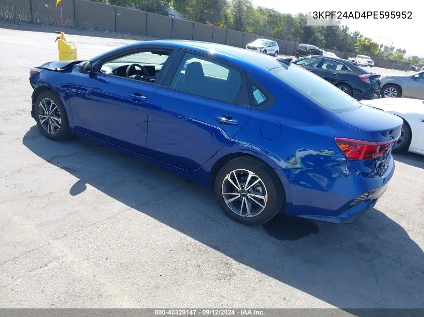 3KPF24AD4PE595952 2023 Kia Forte Lx/Lxs