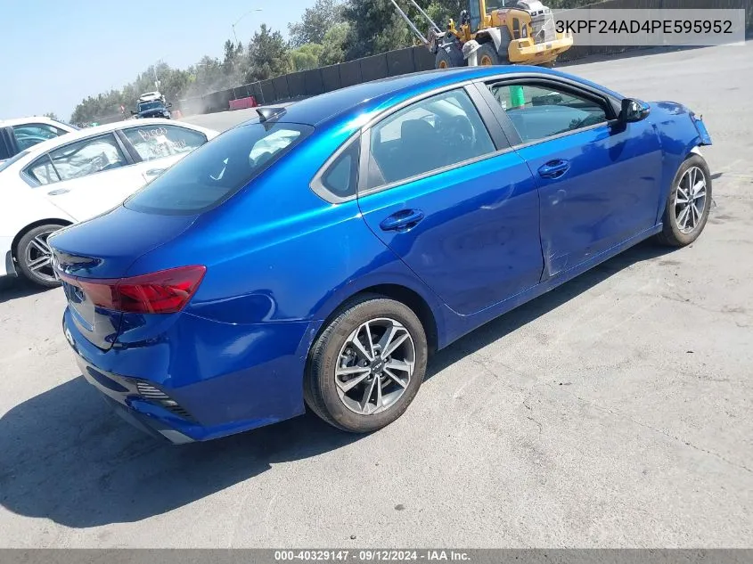 3KPF24AD4PE595952 2023 Kia Forte Lx/Lxs