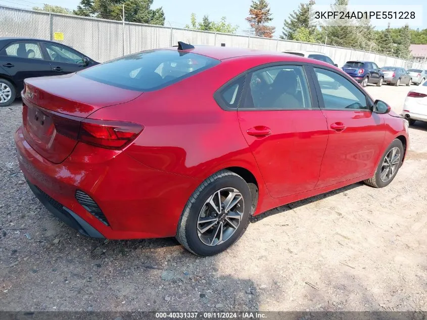 3KPF24AD1PE551228 2023 Kia Forte Lxs