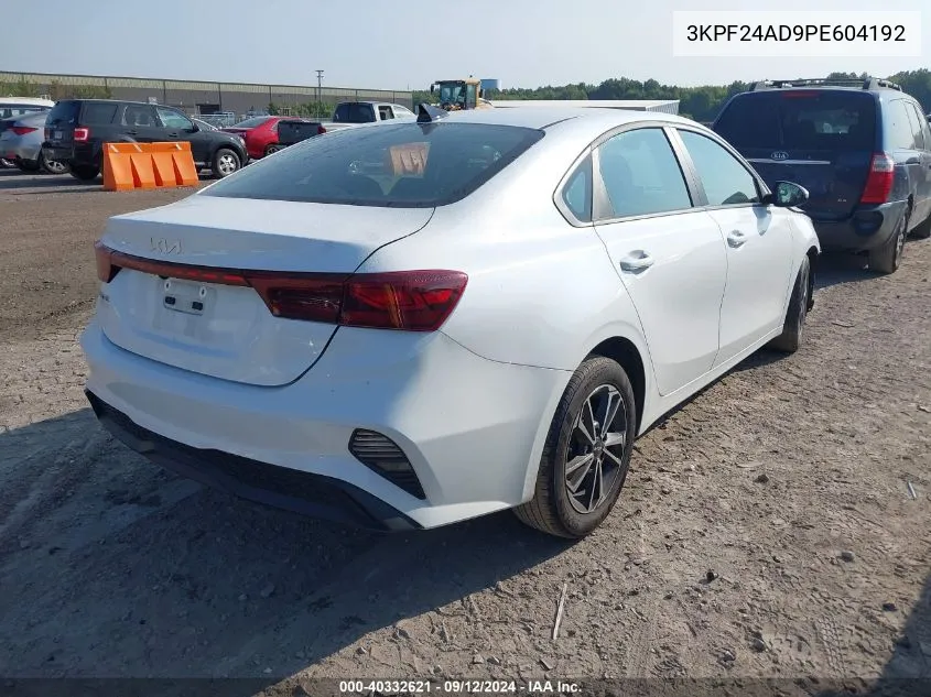 2023 Kia Forte Lx/Lxs VIN: 3KPF24AD9PE604192 Lot: 40332621