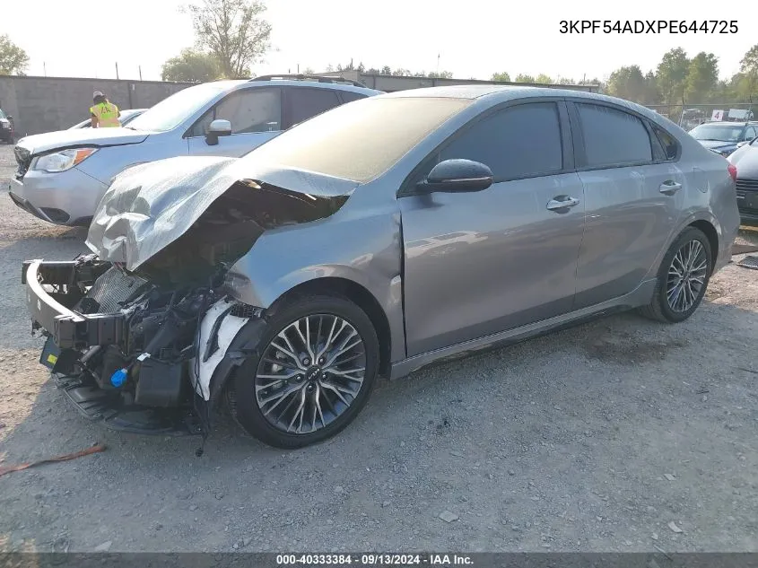 2023 Kia Forte Gt Line VIN: 3KPF54ADXPE644725 Lot: 40333384