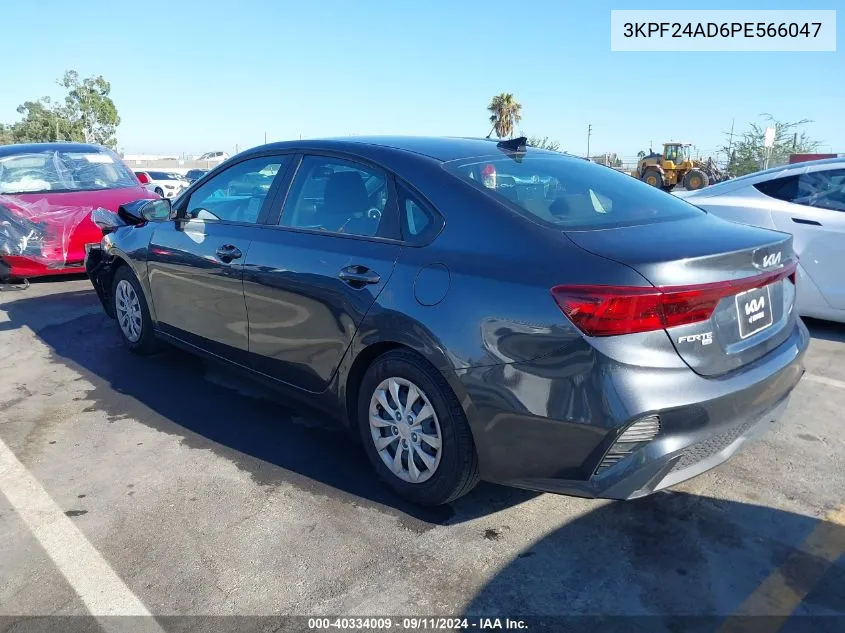 2023 Kia Forte Lx VIN: 3KPF24AD6PE566047 Lot: 40334009