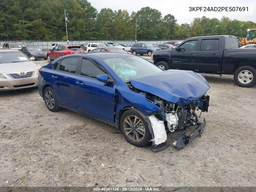 2023 Kia Forte Lxs VIN: 3KPF24AD2PE507691 Lot: 40341124