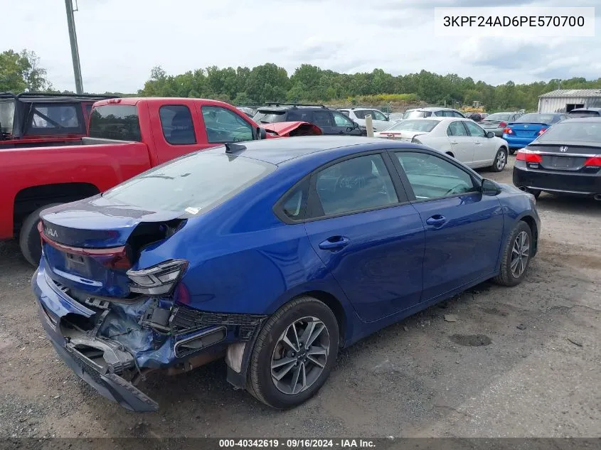 3KPF24AD6PE570700 2023 Kia Forte Lxs