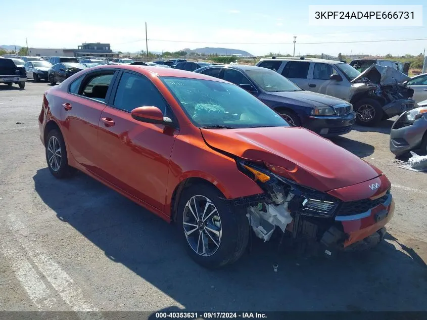 2023 Kia Forte Lxs VIN: 3KPF24AD4PE666731 Lot: 40353631