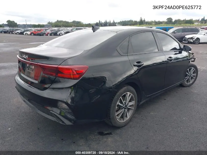 2023 Kia Forte Lxs VIN: 3KPF24AD0PE625772 Lot: 40359720