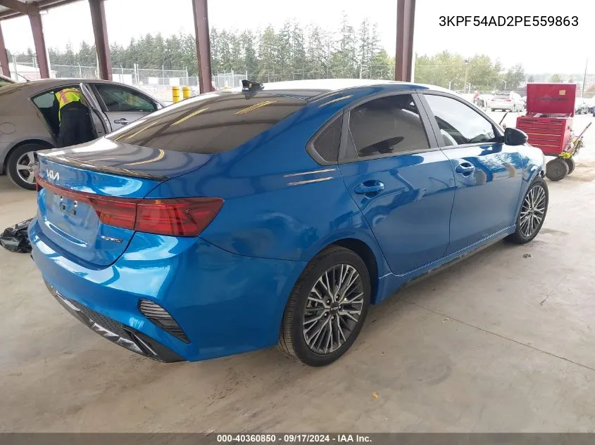 2023 Kia Forte Gt-Line VIN: 3KPF54AD2PE559863 Lot: 40360850