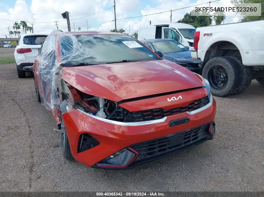 2023 Kia Forte Gt-Line VIN: 3KPF54AD1PE523260 Lot: 40365342