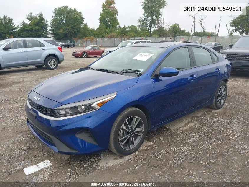 3KPF24AD0PE549521 2023 Kia Forte Lx/Lxs