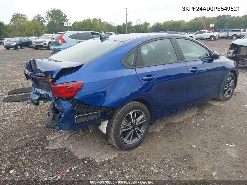 3KPF24AD0PE549521 2023 Kia Forte Lx/Lxs