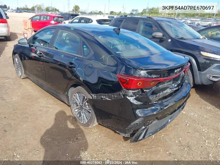 3KPF54AD7PE670697 2023 Kia Forte Gt-Line