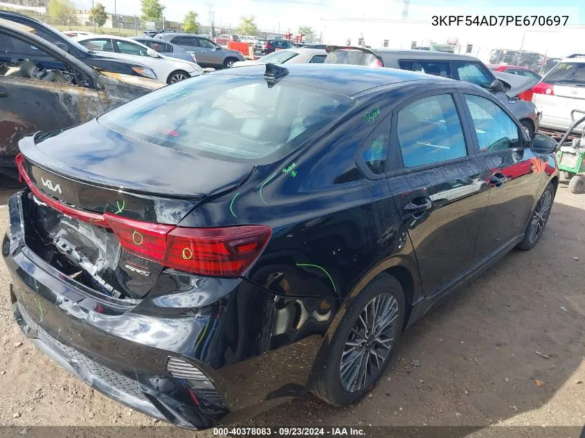 3KPF54AD7PE670697 2023 Kia Forte Gt-Line