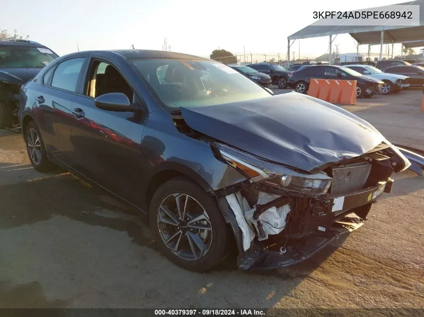 2023 Kia Forte Lx/Lxs VIN: 3KPF24AD5PE668942 Lot: 40379397