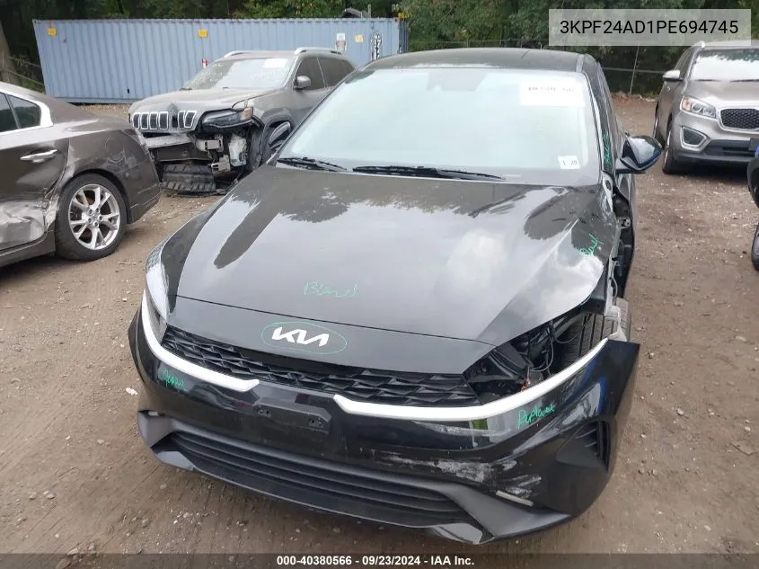 2023 Kia Forte Lxs VIN: 3KPF24AD1PE694745 Lot: 40380566