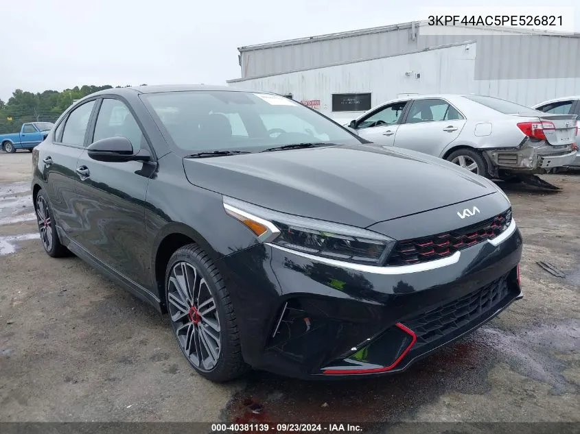 2023 Kia Forte Gt Manual VIN: 3KPF44AC5PE526821 Lot: 40381139