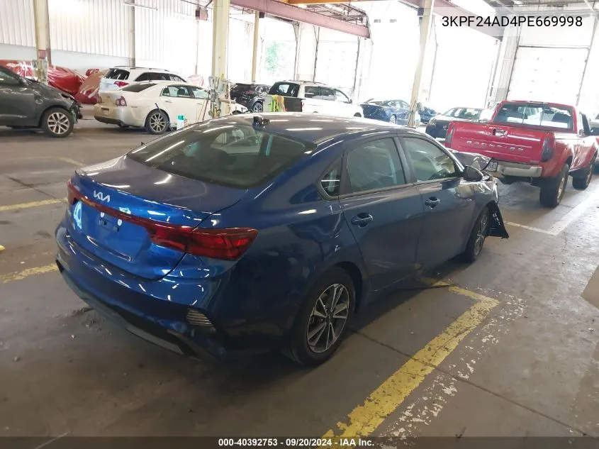 3KPF24AD4PE669998 2023 Kia Forte Lxs