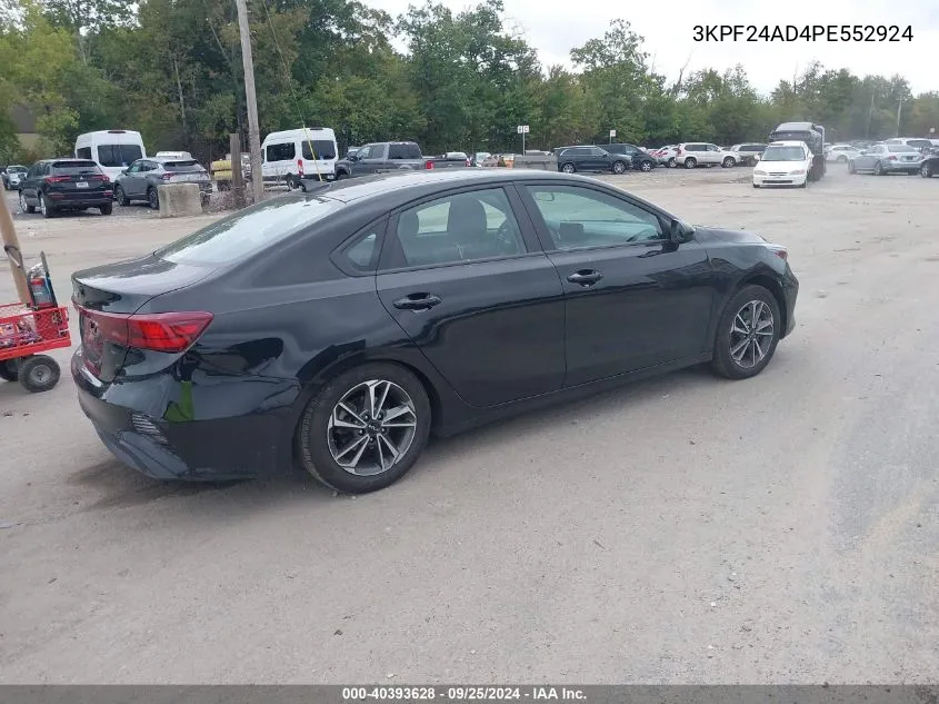 3KPF24AD4PE552924 2023 Kia Forte Lxs