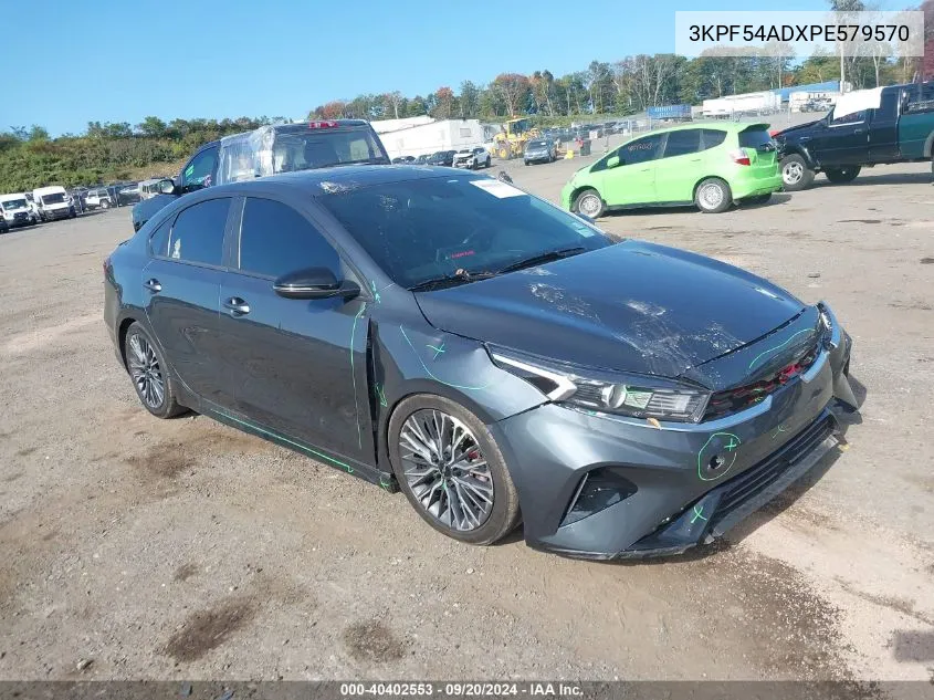 2023 Kia Forte Gt-Line VIN: 3KPF54ADXPE579570 Lot: 40402553