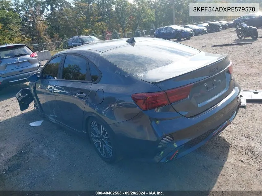 2023 Kia Forte Gt-Line VIN: 3KPF54ADXPE579570 Lot: 40402553