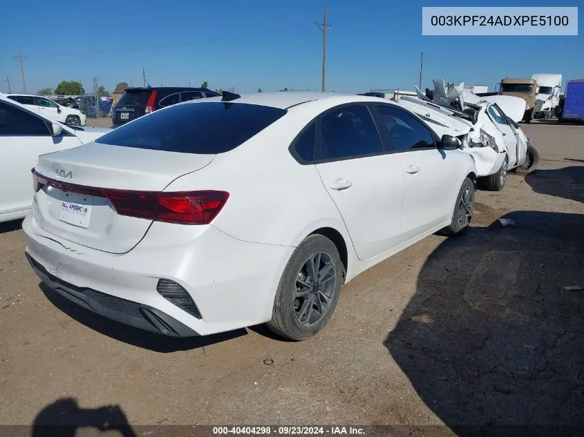 003KPF24ADXPE5100 2023 Kia Forte Lxs