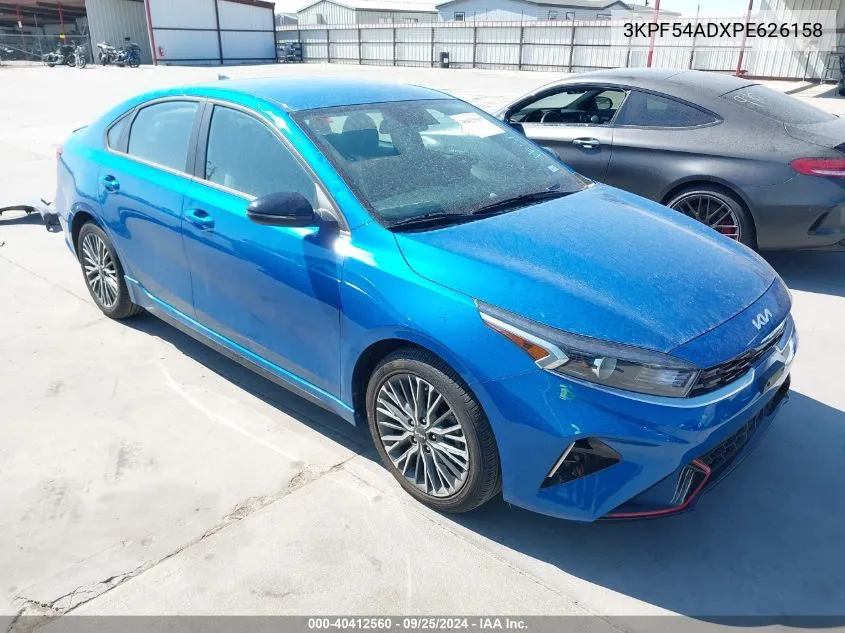 2023 Kia Forte Gt-Line VIN: 3KPF54ADXPE626158 Lot: 40412560