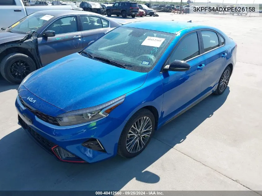 2023 Kia Forte Gt-Line VIN: 3KPF54ADXPE626158 Lot: 40412560