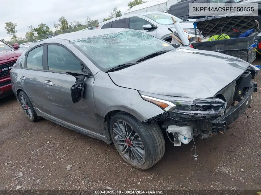 2023 Kia Forte Gt VIN: 3KPF44AC9PE650655 Lot: 40415310