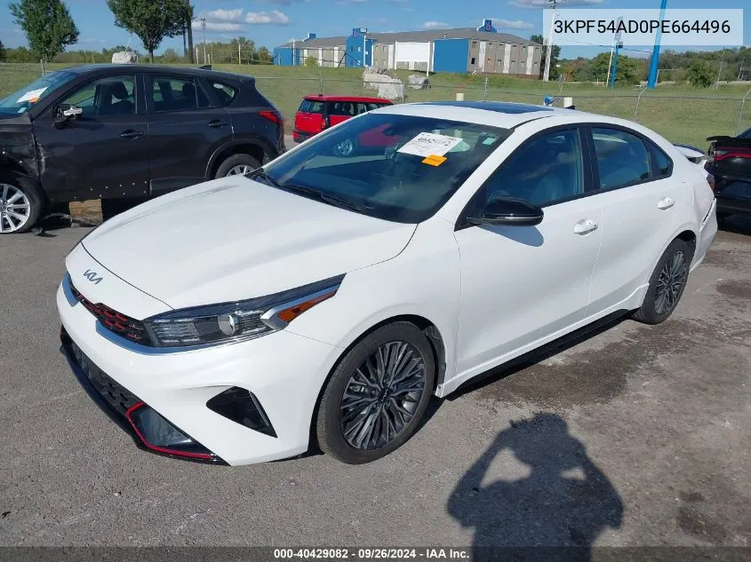 2023 Kia Forte Gt-Line VIN: 3KPF54AD0PE664496 Lot: 40429082