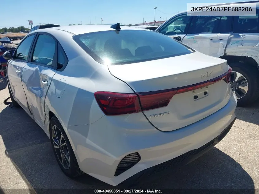 2023 Kia Forte Lxs VIN: 3KPF24AD7PE688206 Lot: 40456851