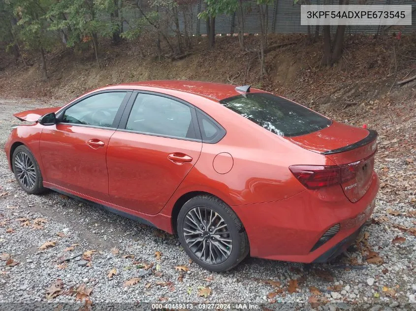 2023 Kia Forte Gt-Line VIN: 3KPF54ADXPE673545 Lot: 40459313