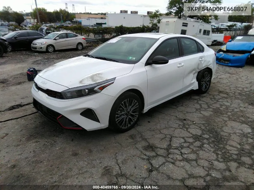 3KPF54AD0PE668807 2023 Kia Forte Gt Line