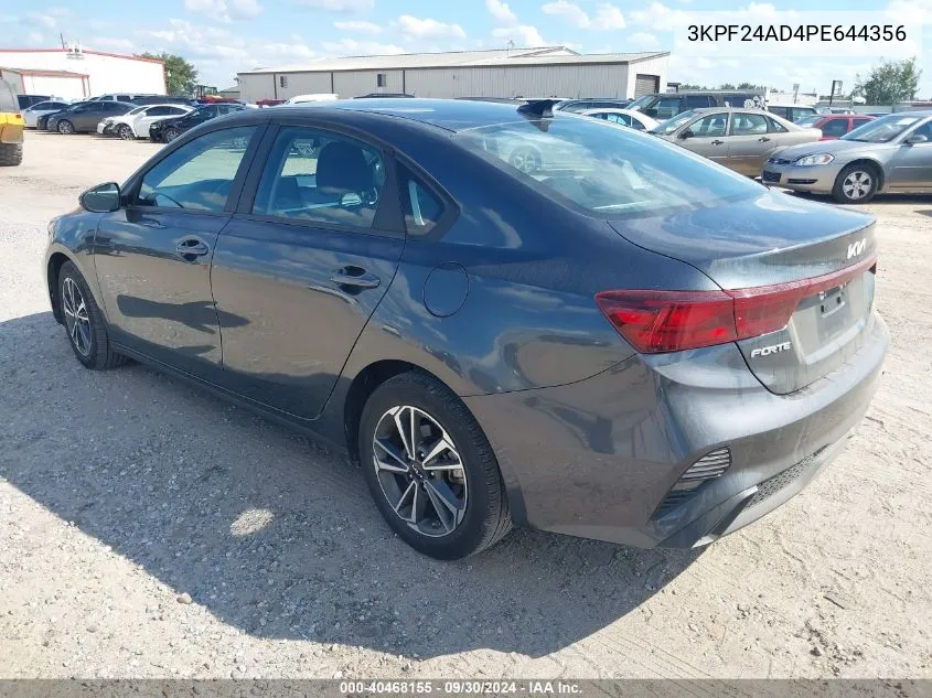 3KPF24AD4PE644356 2023 Kia Forte Lxs