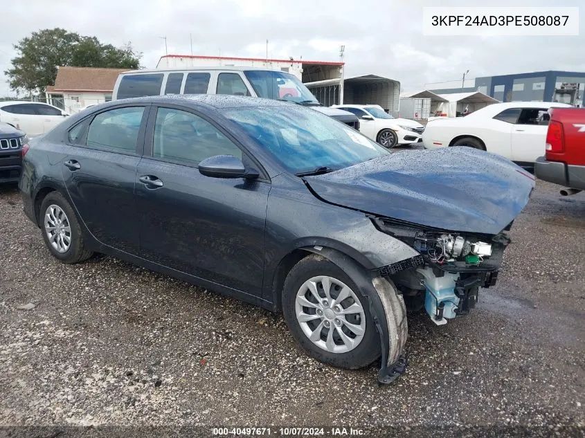 2023 Kia Forte Lx/Lxs VIN: 3KPF24AD3PE508087 Lot: 40497671