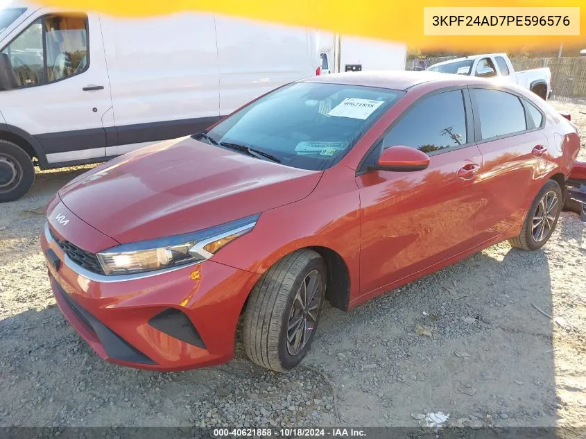 2023 Kia Forte Lxs VIN: 3KPF24AD7PE596576 Lot: 40621858