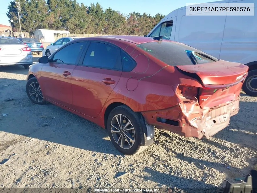 2023 Kia Forte Lxs VIN: 3KPF24AD7PE596576 Lot: 40621858