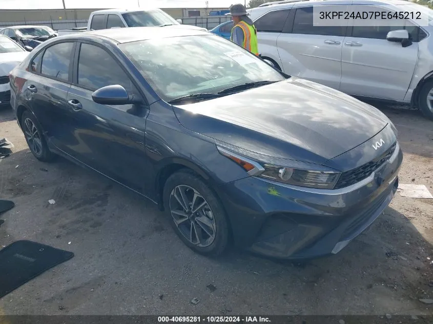 2023 Kia Forte Lxs VIN: 3KPF24AD7PE645212 Lot: 40695281