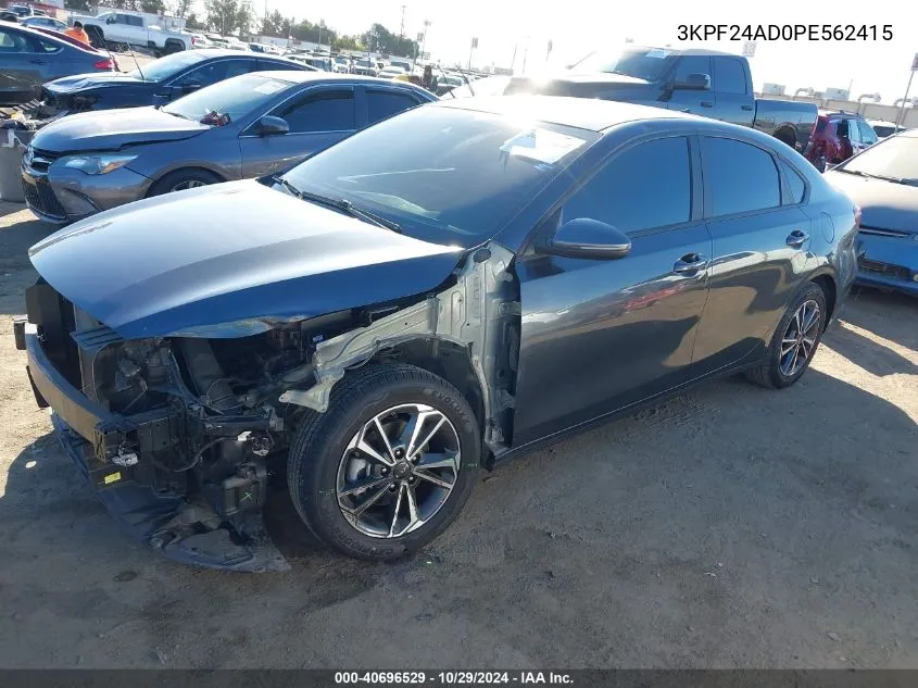 2023 Kia Forte Lxs VIN: 3KPF24AD0PE562415 Lot: 40696529