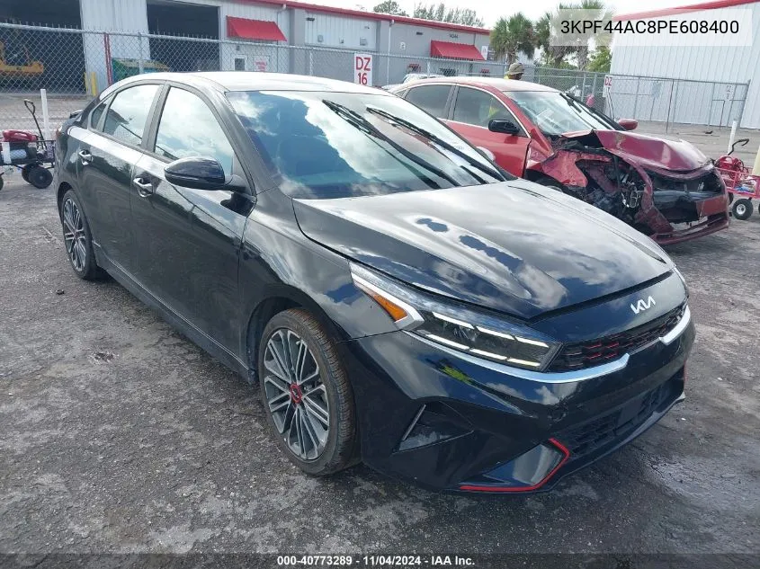 2023 Kia Forte Gt VIN: 3KPF44AC8PE608400 Lot: 40773289