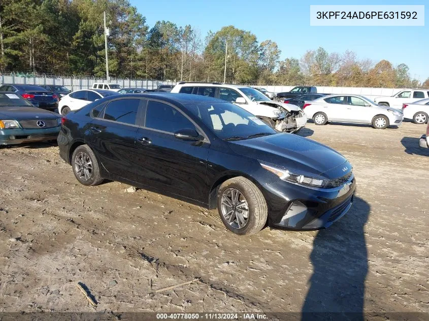 2023 Kia Forte Lxs VIN: 3KPF24AD6PE631592 Lot: 40778050