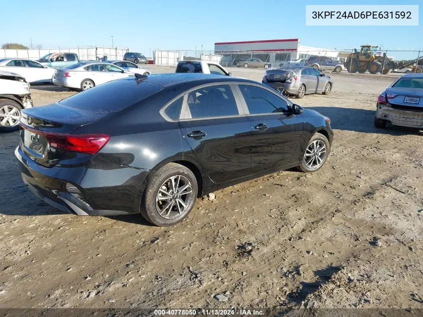 2023 Kia Forte Lxs VIN: 3KPF24AD6PE631592 Lot: 40778050