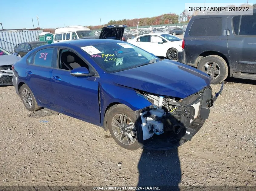 2023 Kia Forte Lxs VIN: 3KPF24AD8PE598272 Lot: 40788819