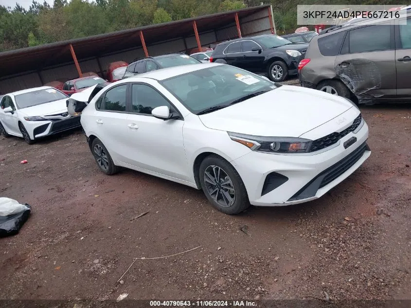 2023 Kia Forte Lxs VIN: 3KPF24AD4PE667216 Lot: 40790643