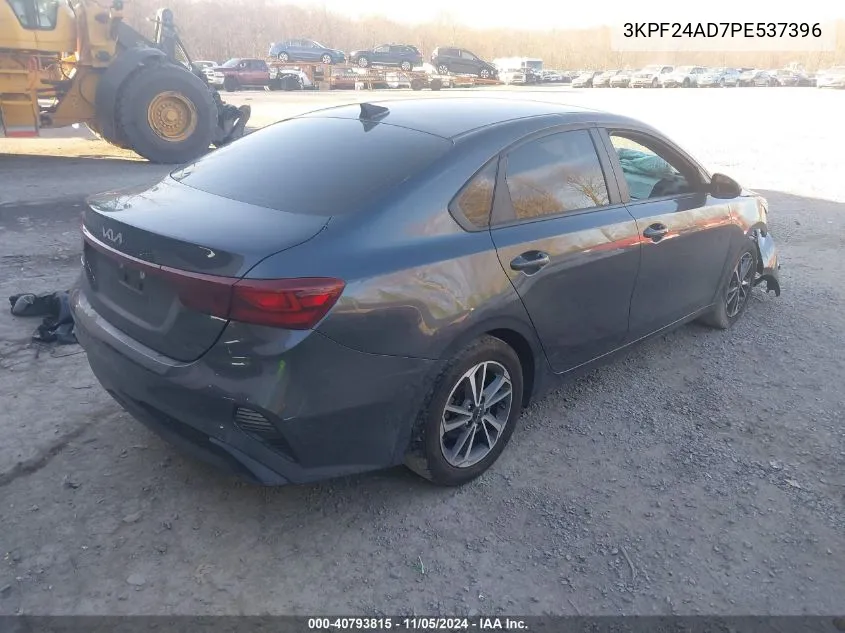 2023 Kia Forte Lxs VIN: 3KPF24AD7PE537396 Lot: 40793815