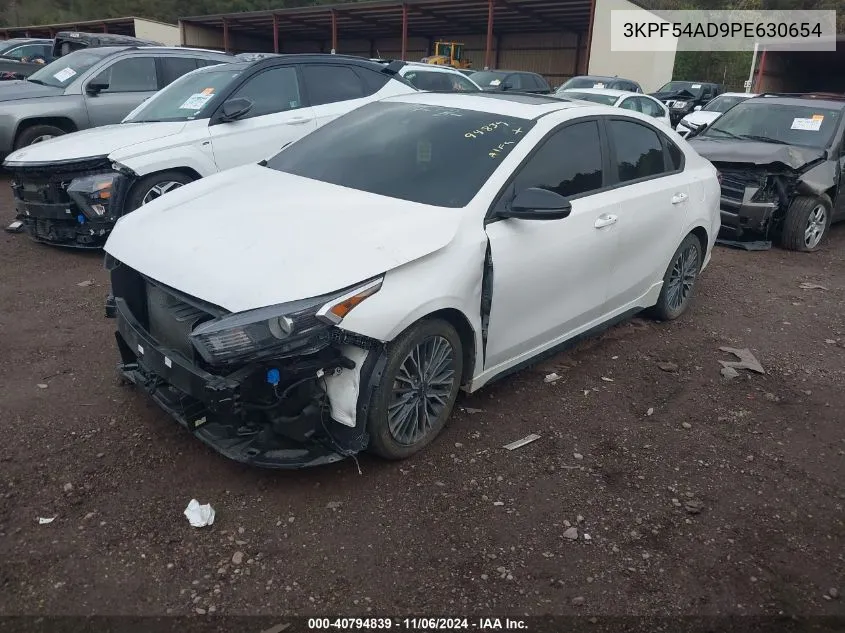 2023 Kia Forte Gt-Line VIN: 3KPF54AD9PE630654 Lot: 40794839