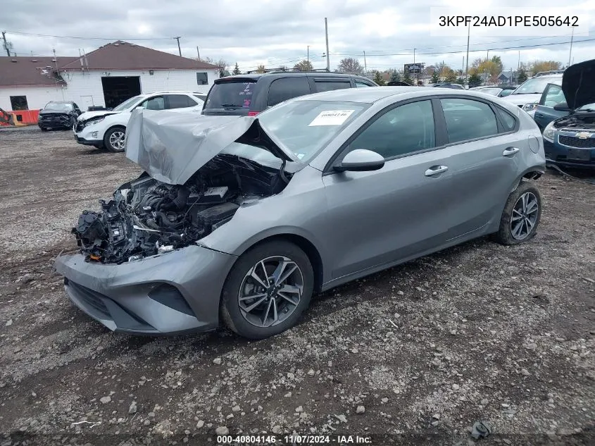 2023 Kia Forte Lxs VIN: 3KPF24AD1PE505642 Lot: 40804146