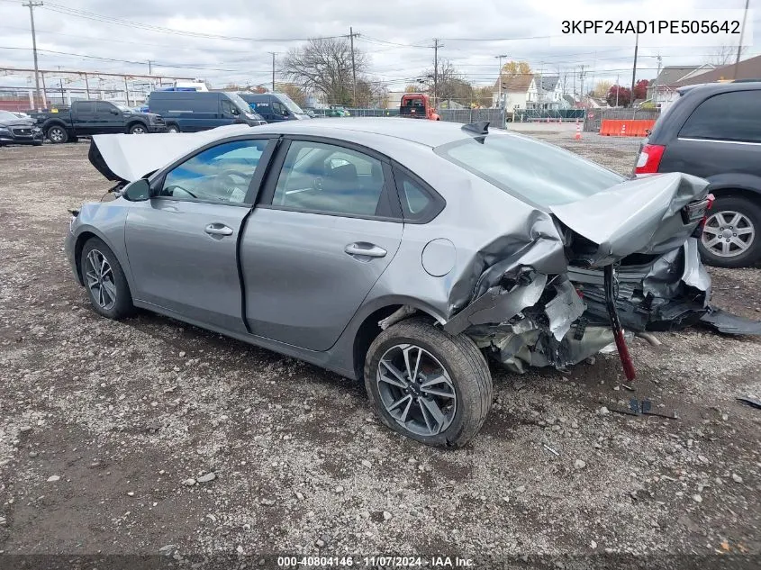 2023 Kia Forte Lxs VIN: 3KPF24AD1PE505642 Lot: 40804146