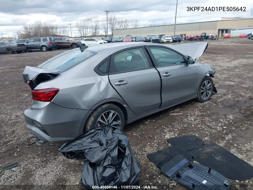 2023 Kia Forte Lxs VIN: 3KPF24AD1PE505642 Lot: 40804146