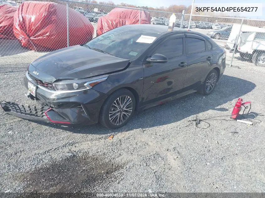 2023 Kia Forte Gt-Line VIN: 3KPF54AD4PE654277 Lot: 40804533