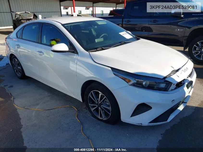 2023 Kia Forte Lxs VIN: 3KPF24AD3PE539081 Lot: 40812295